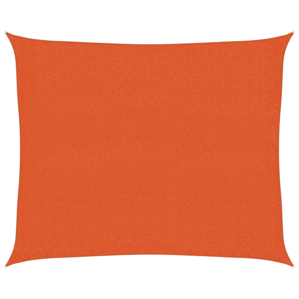 Vidaxl Zonnezeil 160 g m² 2,5 x 3 Hdpe Oranje