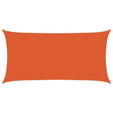 Vidaxl Zonnezeil 160 g m² 2.5x5 m HDPE Oranje