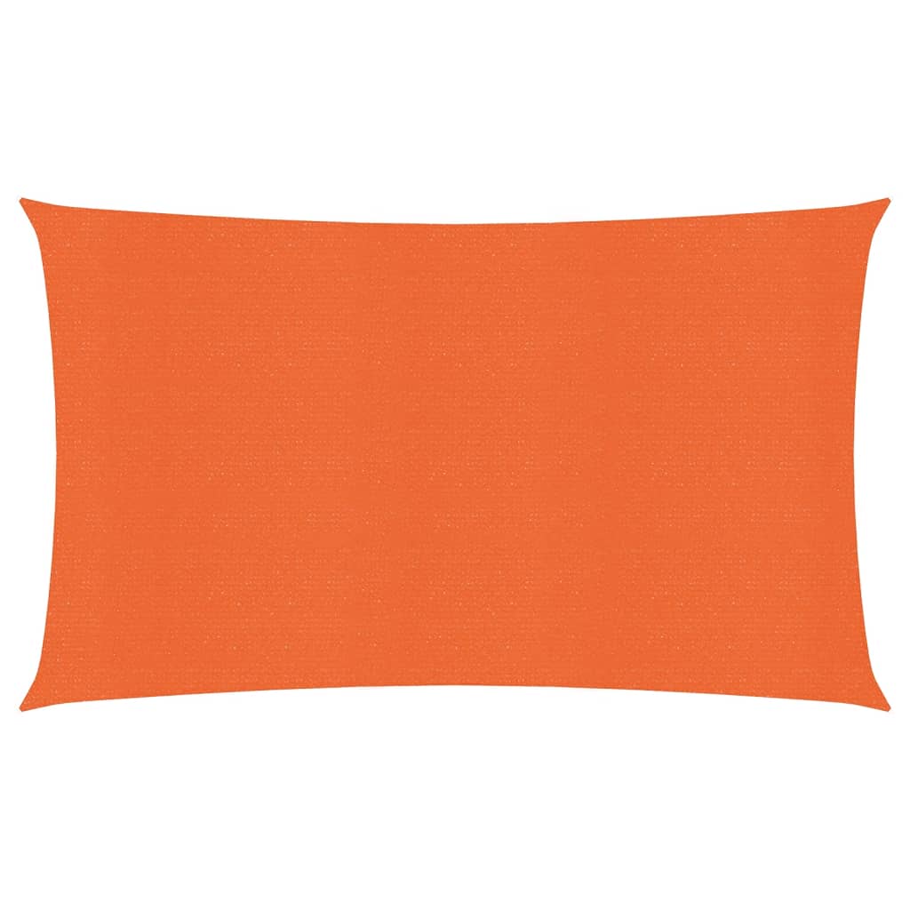 Vidaxl Zonnezeil 160 g m² pravokotni 4x7 m hdpe oranje