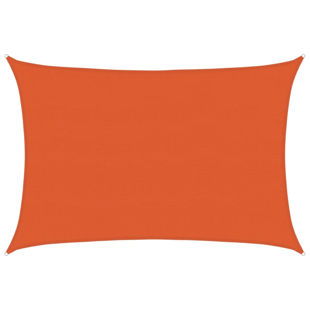 Vidaxl Zonnezeil 160 g m² rectangulaire 5x7 M HDPE Oranje