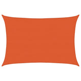 Vidaxl Zonnezeil 160 g m² Pravokotna 5x7 m hdpe Oranje