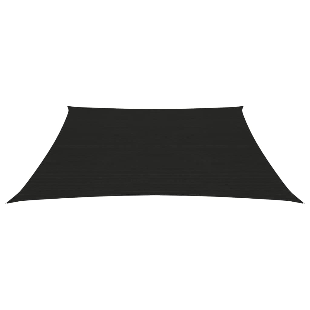 Vidaxl Zonnezeil 160 g m² 6x6 M HDPE NEGRO