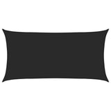 Vidaxl zonnezeil 160 g m² 3x6 m hdpe zwart