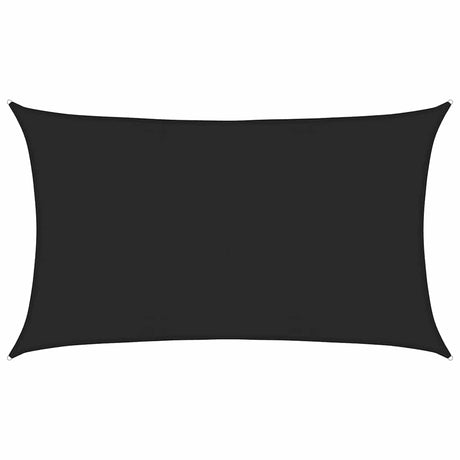 Vidaxl zonnezeil 160 g m² 5x8 m hdpe zwart