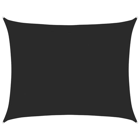 Vidaxl zonnezeil 160 g m² 6x7 m hdpe zwart