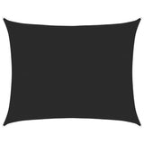 Vidaxl Zonnezeil 160 g m² rectangulaire 6x8 m HDPE noir