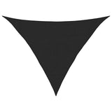 Vidaxl zonnezeil 160 g m² 3x3x4,2 m hdpe zwart