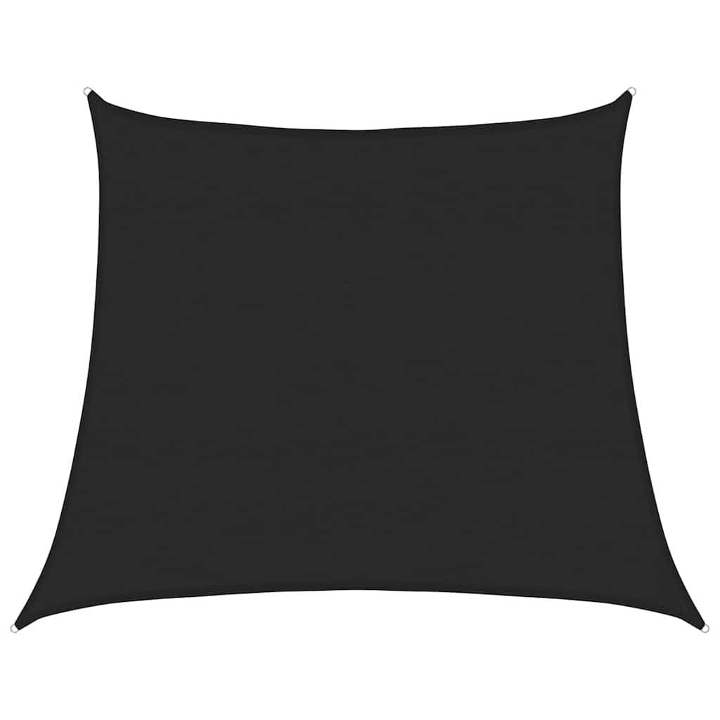 Vidaxl zonnezeil 160 g m² trapezium 4 5x4 m hdpe zwart