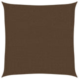 Vidaxl zonnezeil 160 g m² 3,6x3,6 m hdpe bruin