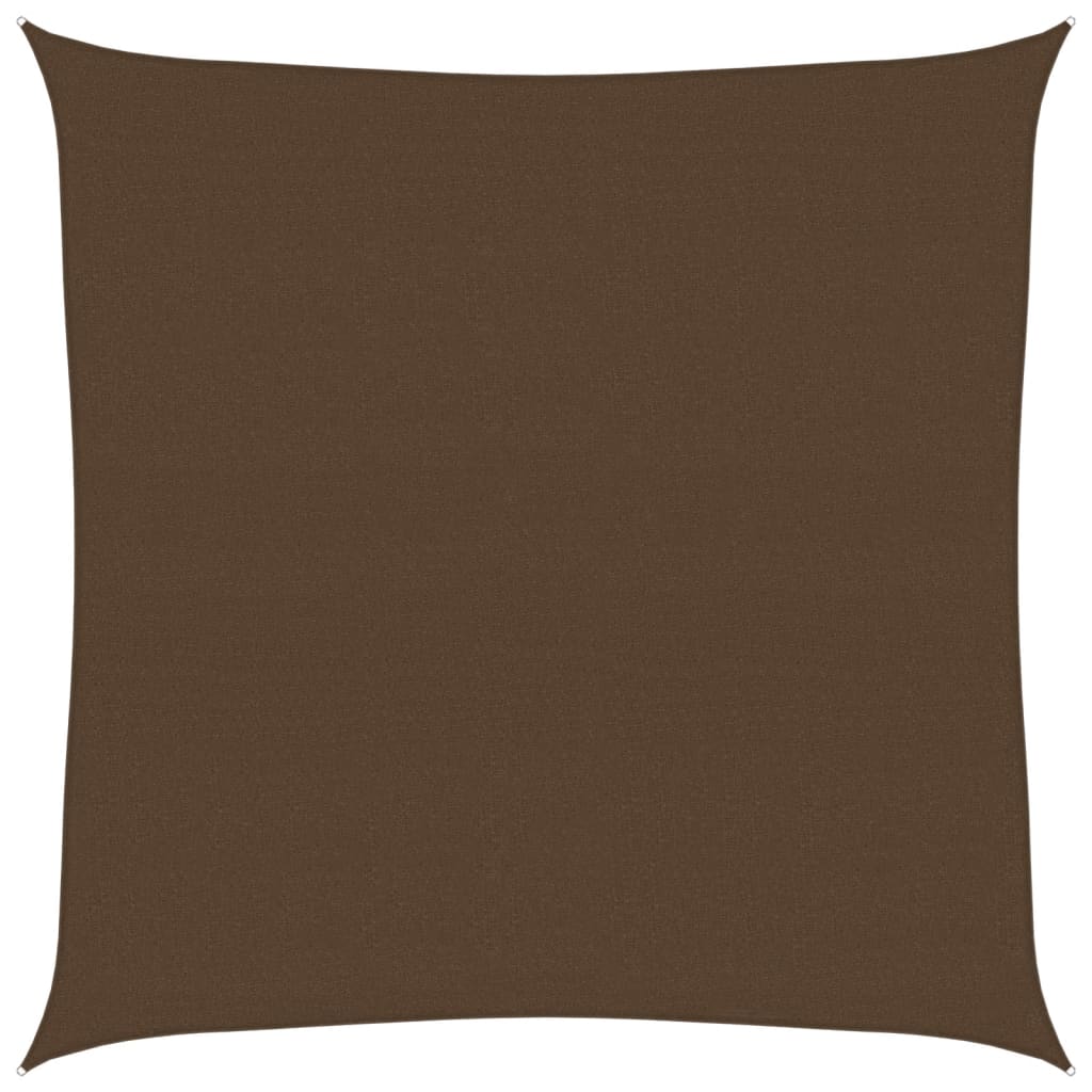 Vidaxl Zonnezeil 160 g m² 4.5x4.5 m HDPE Brown