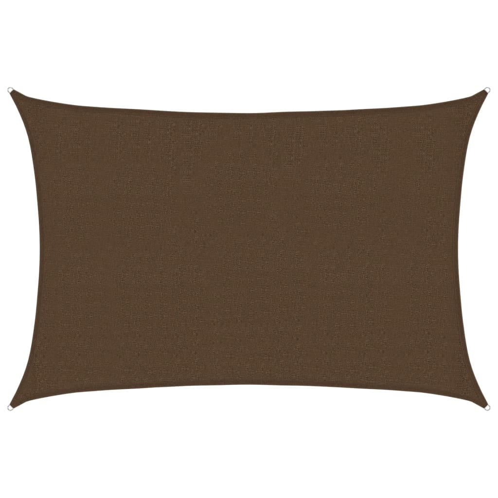 Vidaxl Zonnenzeechen 160 g m² 2.5x3.5 m hdps Brown