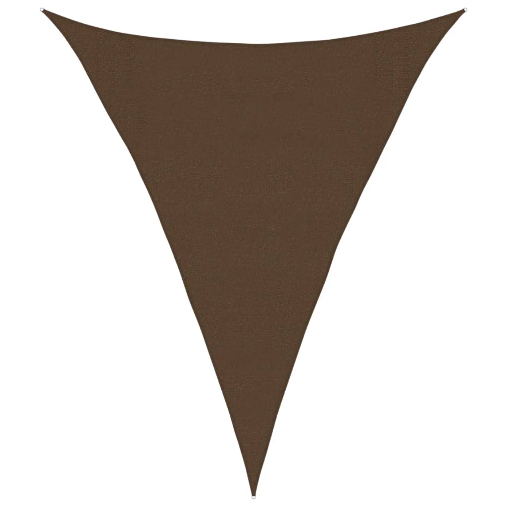 Vidaxl Zonnezeil 160 g m² 3x4x4 M HDPE Brown