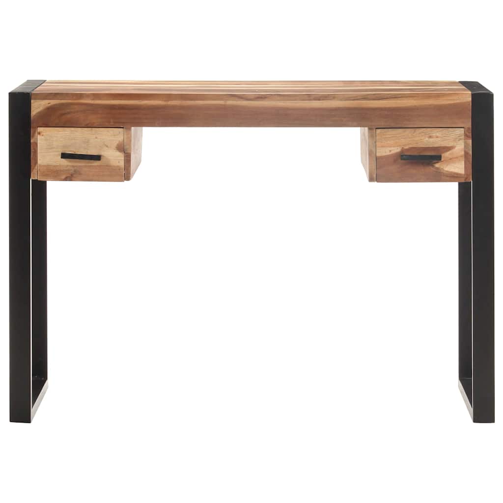Vidaxl bureau 110x50x76 cm massief hout