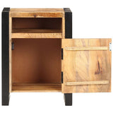 Vidaxl nachtkastje 40x35x55 cm massief mangohout