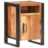 Vidaxl nachtkastje 40x35x55 cm massief acaciahout