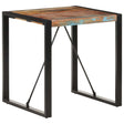 Vidaxl eettafel 70x70x75 cm massief gerecycled hout