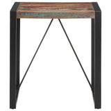 Vidaxl eettafel 70x70x75 cm massief gerecycled hout