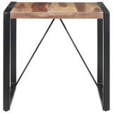 Vidaxl eettafel 80x80x75 cm massief hout