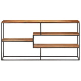 Vidaxl dressoir 150x30x75 cm massief acaciahout