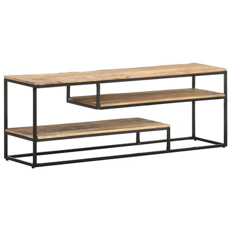 Vidaxl tv-meubel 130x30x45 cm ruw mangohout