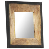 Vidaxl Mirror 50x50 cm en bois de mangue solide