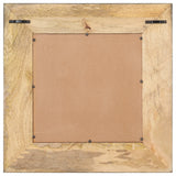 Vidaxl Mirror 50x50 cm Festes Mangoholz