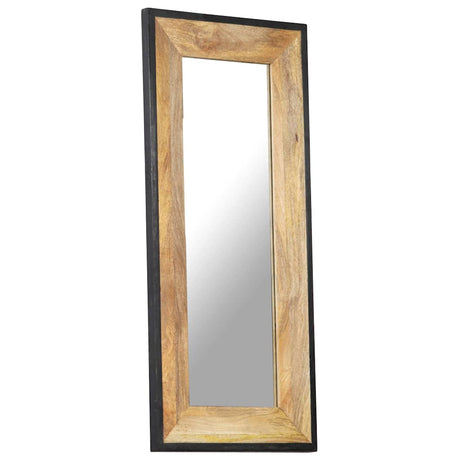 Vidaxl spiegel 110x50 cm massief mangohout