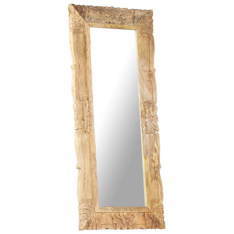 Vidaxl spiegel 110x50 cm massief mangohout