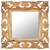 Vidaxl Mirror Hand -Taglia 50x50 cm MANGO SOLID BEGNO