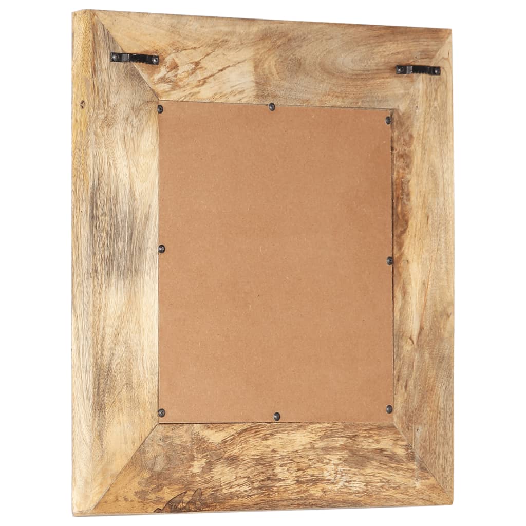 Vidaxl Mirror Hand -cut 50x50x2.5 cm solid mango wood