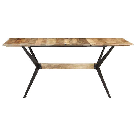 Vidaxl eettafel 180x90x76 cm massief mangohout