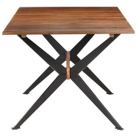 Vidaxl eettafel 180x90x76 cm massief mangohout