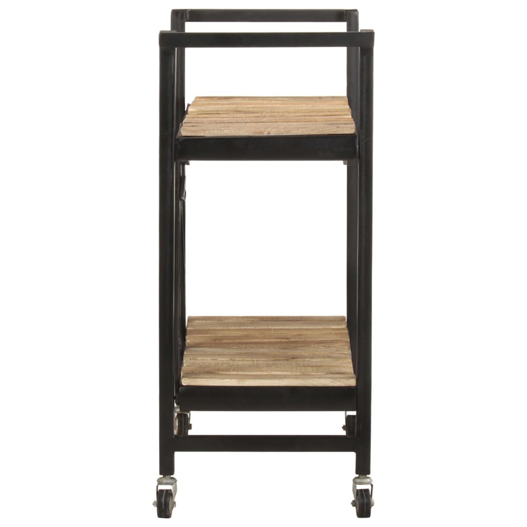 Vidaxl keukentrolley 87x36x81 cm massief mangohout
