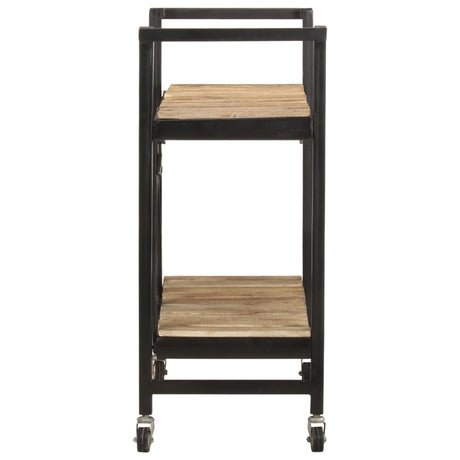 Vidaxl keukentrolley 87x36x81 cm massief mangohout