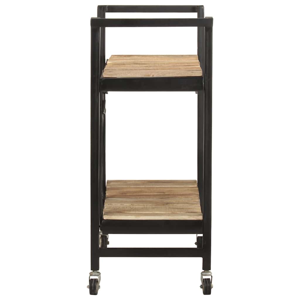 Vidaxl keukentrolley 87x36x81 cm massief mangohout