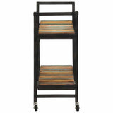 Vidaxl keukentrolley 87x36x81 cm massief gerecycled hout