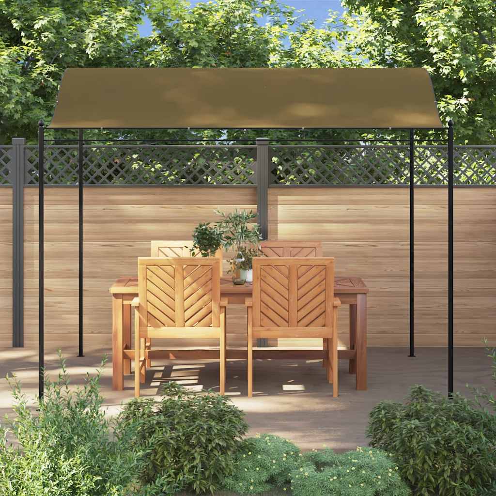 Vidaxl Sun Canopy 180 g m² 3x2,4 m taupe