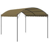 Bidaxl arbor 180 g m² 4x3x2,6 m taupe