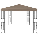 Vidaxl prieel 4x3 m taupe
