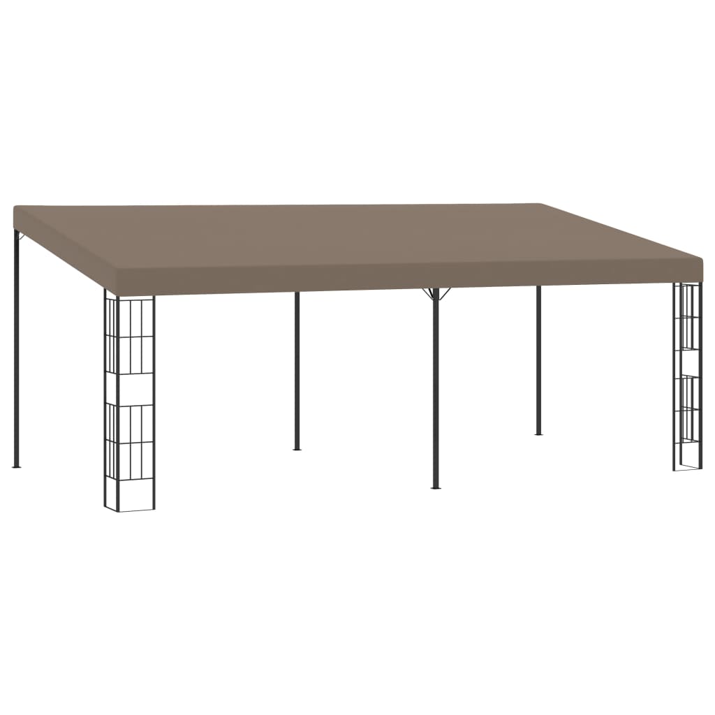 Vidaxl Wallprieel 6x3 m støv taupe