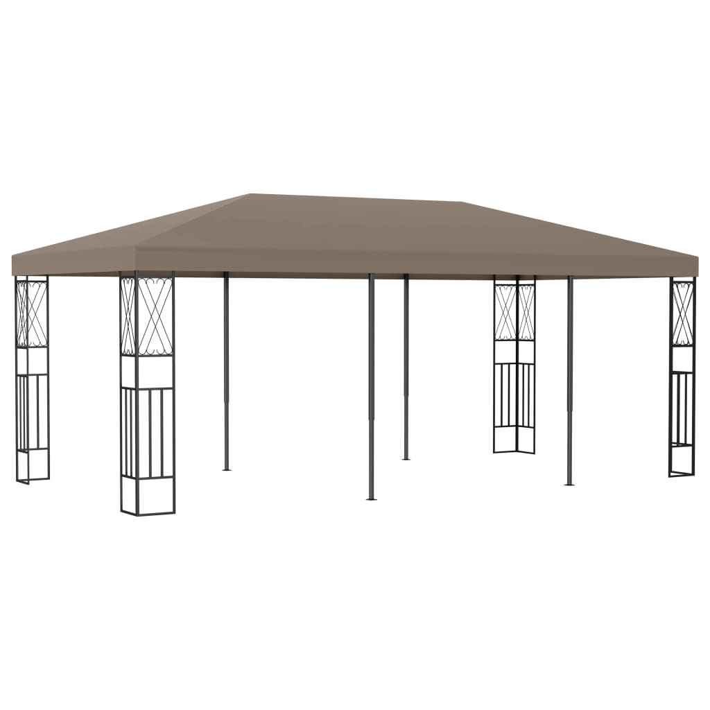 Vidaxl arbor 6x3 m Stëbs Taupe