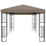 Vidaxl arbor 6x3 m Stëbs Taupe