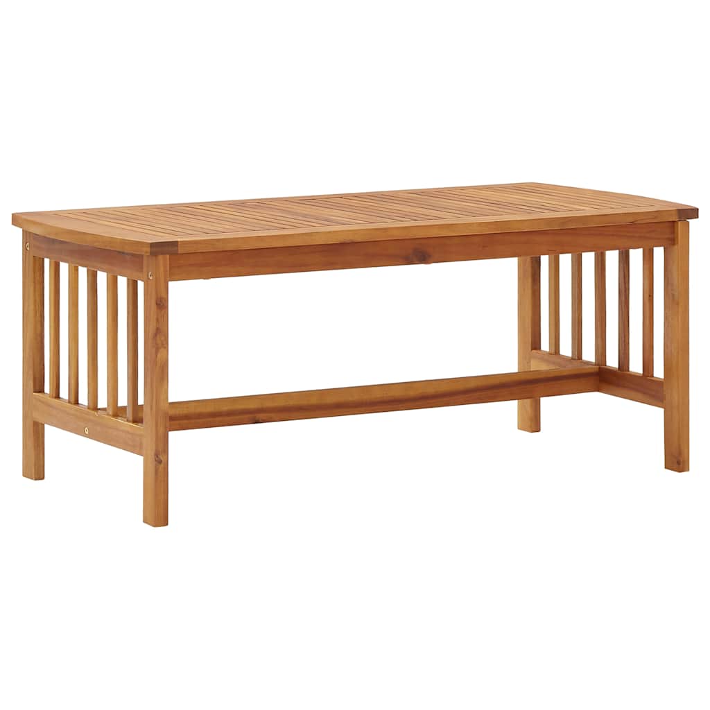 Vidaxl salontafel 102x50x43 cm massief acaciahout