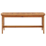 Vidaxl salontafel 102x50x43 cm massief acaciahout