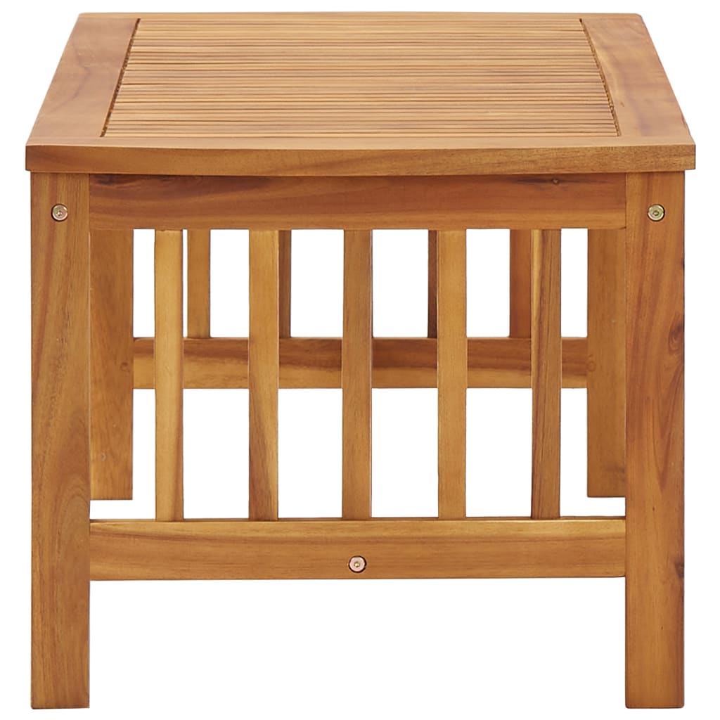 Vidaxl salontafel 102x50x43 cm massief acaciahout