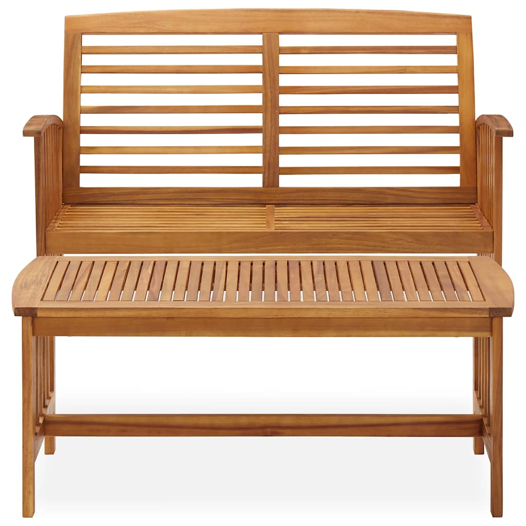 Vidaxl 2-delige loungeset massief acaciahout