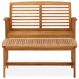 Vidaxl 2-delige loungeset massief acaciahout