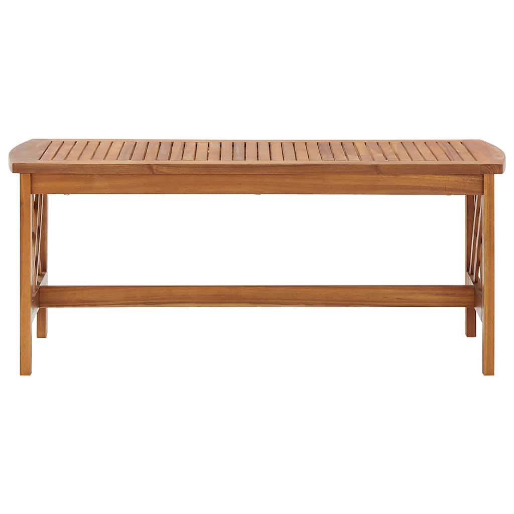 Vidaxl salontafel 102x50x43 cm massief acaciahout