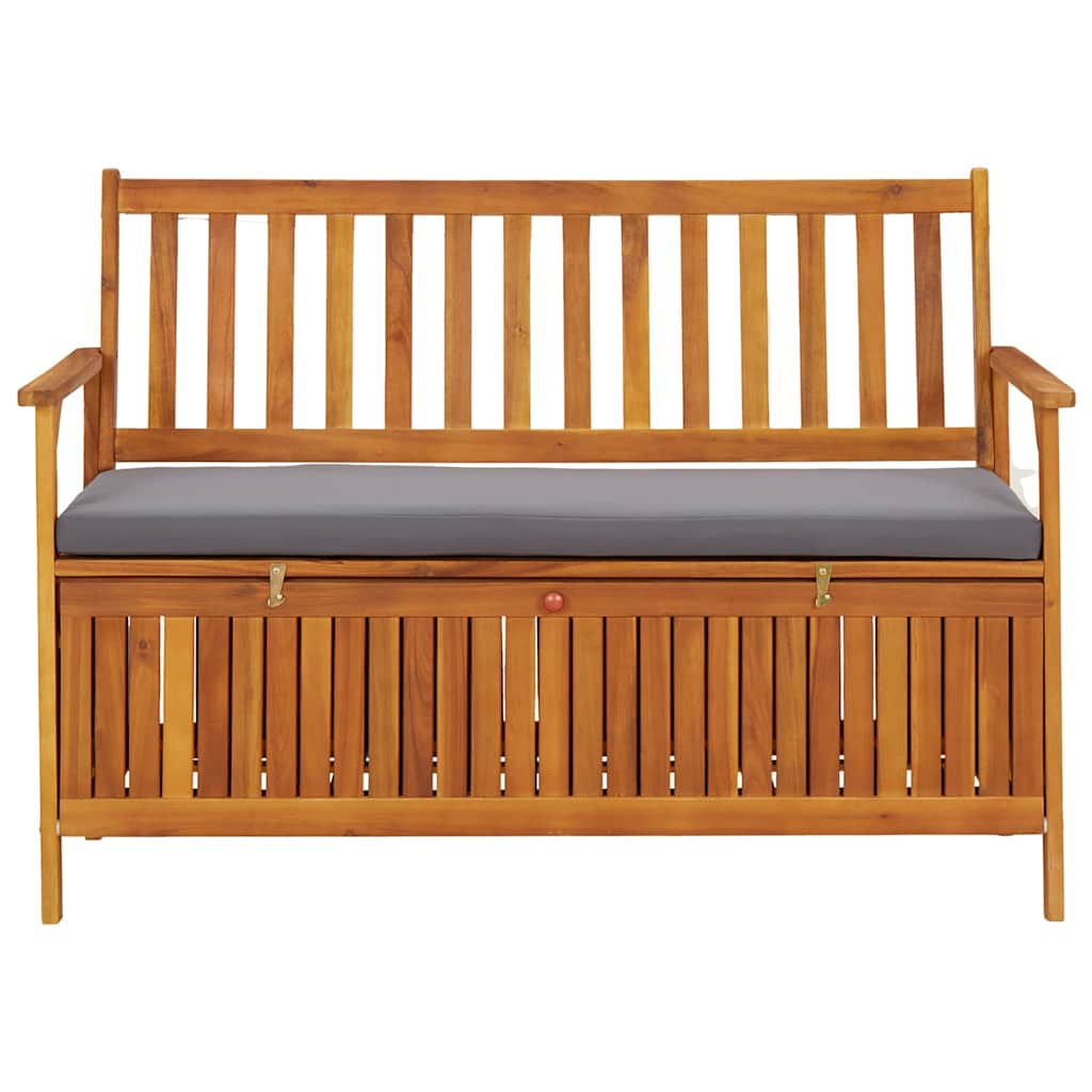 Vidaxl tuinopbergbank 120 cm massief acaciahout