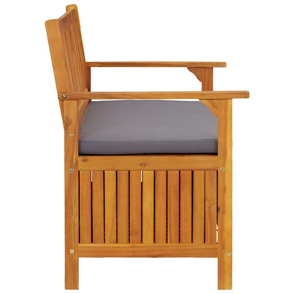 Vidaxl tuinopbergbank 120 cm massief acaciahout